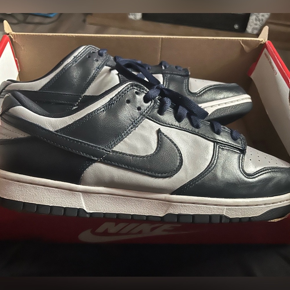 Nike Dunk Low Retro in Wolf Grey and Dark Obsidian